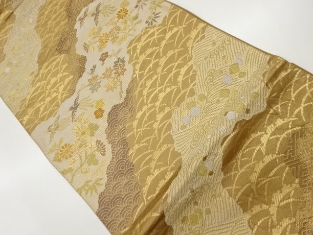 JAPANESE FUKURO OBI / WOVEN MICHINAGADORI